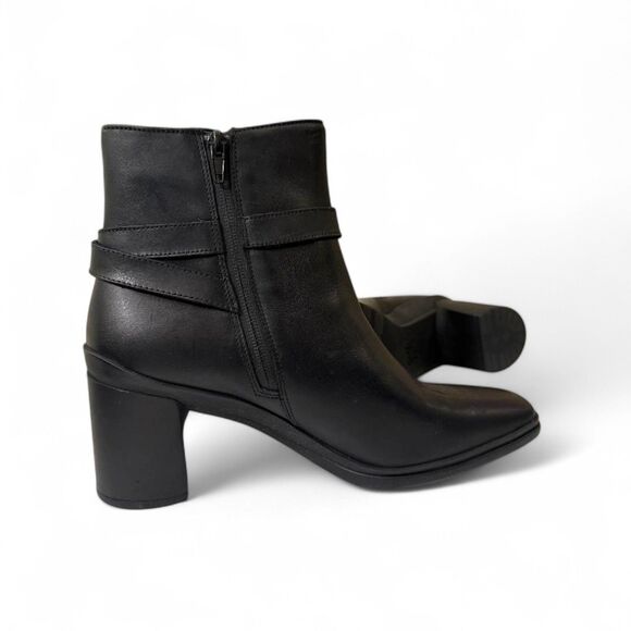 NATURALIZER Aimee Weatherproof Black Ankle Boot, NEW! Size 10M - Picture 3 of 12